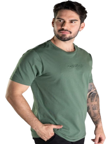 Camiseta John John Embossed (alto Relevo) Verde