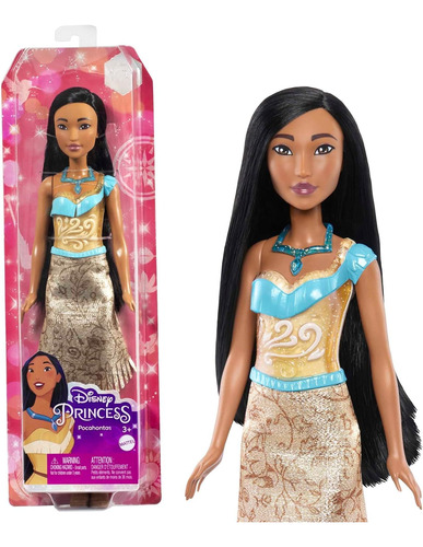 Muñeca Pocahontas Disney Princesas Hlw07 - Mattel