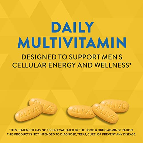 ¡multivitamínico Nature's Way Alive! Energy 130 Comprim Para