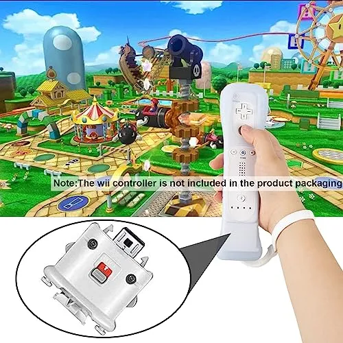 2 Paquetes De Adaptadores Wii Motion Plus, Con Funda De Sili