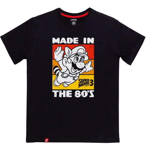 Super Mario Made In 80s Remera Hombre El Danzante