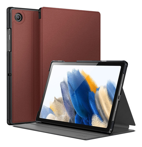 Jetech Funda Samsung Galaxy Tab A8 10,5 Pulgadas Marron Vino