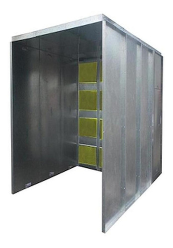 Cabina De Pintura Normificadas, Mxptj-0471, Útil9x2x4.50m,re