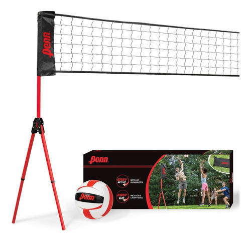 Red Voleibol + Pelota Marca Penn - Importado