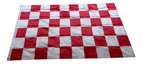 6 Banderas A Cuadros Bandera De Cuadros Roja Y Blanca