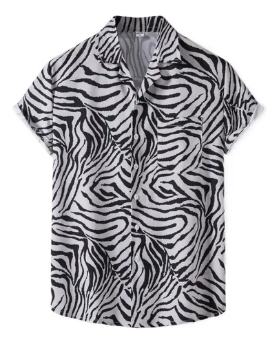 Camisa estampado cebra hotsell
