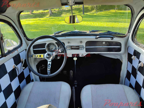 Volkswagen Fusca 1965 Ratlook Rat Look Hood Ride Poaparts
