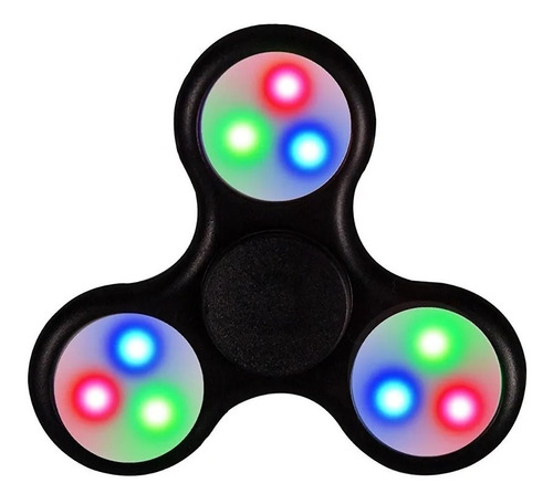 Spinner 10 Piezas Con Luz Led Niños Adultos Mayoreo