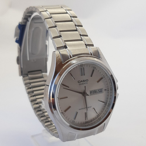 Imagen 3 de 7 de Reloj Análogo Hombre Casio Azul Mtp-1239d-7ad