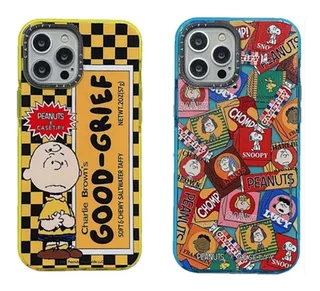 Funda Para iPhone Tipo Casetify Diseño Exclusivo De Snoopy