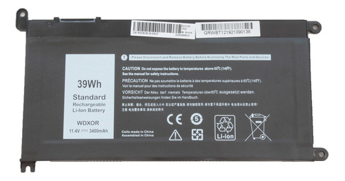Bateria Compatible Con Dell P66f Litio A
