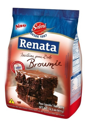 Imagen 1 de 1 de Mezcla Torta Renata Brownie 400g - 3405310 - 12 Unid