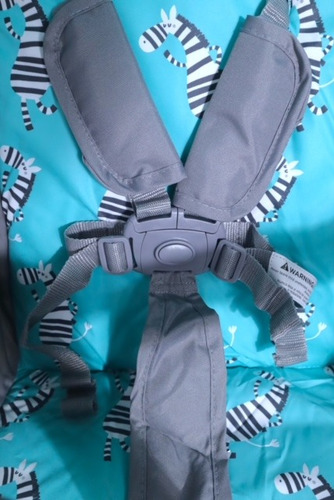 Carriola De Baston Zebra Reclinable Con Barra Jst818 Color Azul