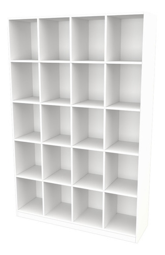 Armário Colmeia M10 100%mdf Organizador, Estante, Prateleira Cor Branco