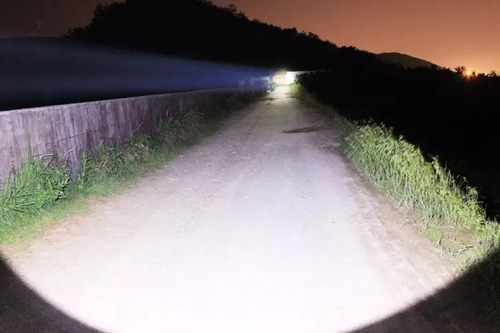 Foco Led Caza 800w Largo Alcance Linterna Minera Usb Camping