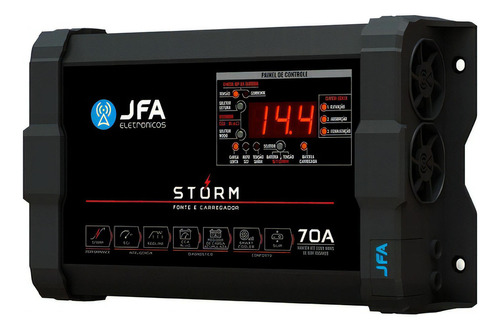 Fonte Jfa Storm Modelo Com 70 Amperes Para Carro