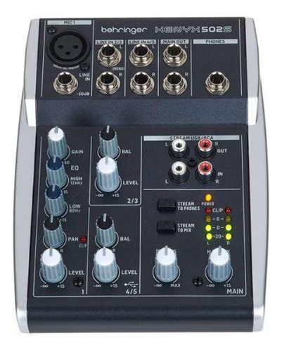 Consola Mixer 5 Canales Behringer Xenyx 502s Usb Oferta