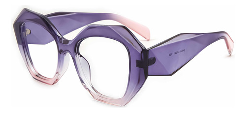 Armação Óculos Feminino Redondo Premium Original Uv400grande