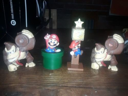 Muñecos Mario Bross Nintendo Mac Donalds!!!