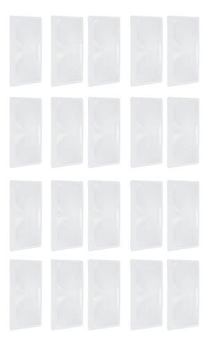 . Lentes De Aumento Tipo Cartera, 20 Hojas, Tamaño Tarjeta