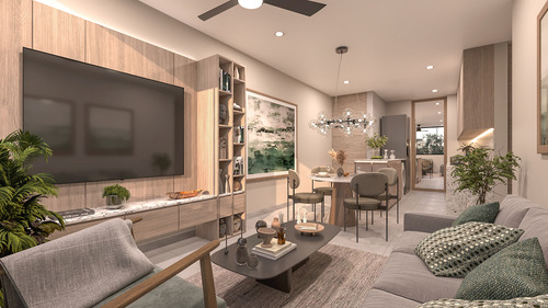 Departamento En Venta En Conkal, Mérida