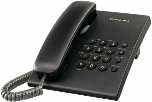 Imagen 1 de 3 de Teléfono Analógico Panasonic Con Cable  Modelo Kx-ts500