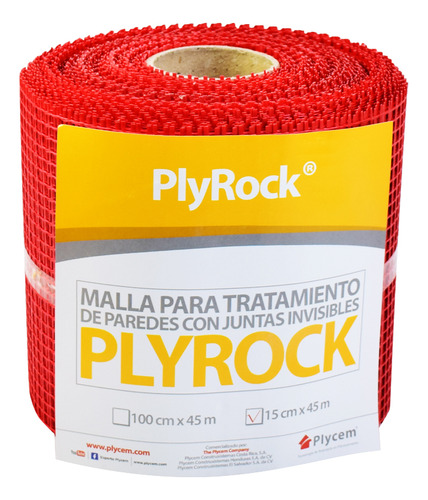 Cinta P/malla Fibra P/sistema Plyrock 0.15x45m Plycem