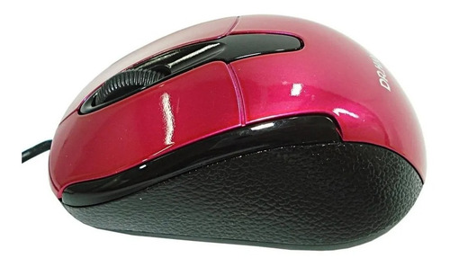 Mouse Optico Usb Rosa Dr. Hank