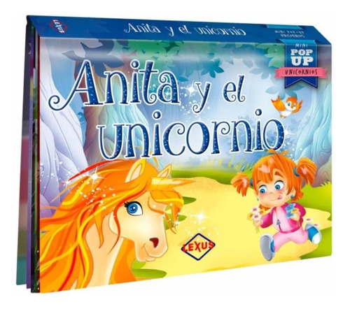 Unicornios Mini Pop Up  Anita Y El Unicornio Con Glitter