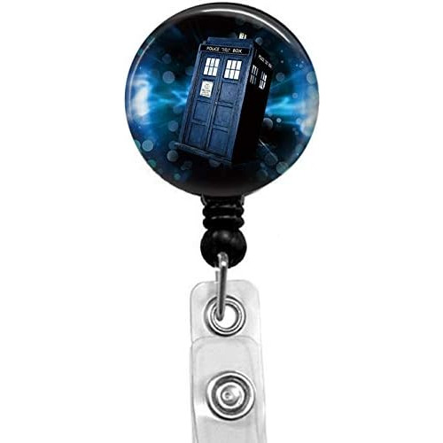 Carrete De Insignia De Tardis De Doctor Who, Soporte De...