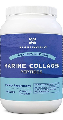 Péptidos De Colágeno Marino  Hidrolizada 1.36 Kg Big ,