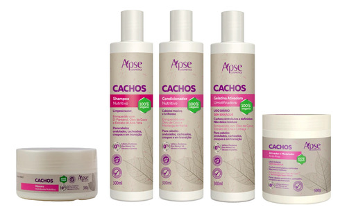 Apse Sos Cachos Kit Completo 5 Itens