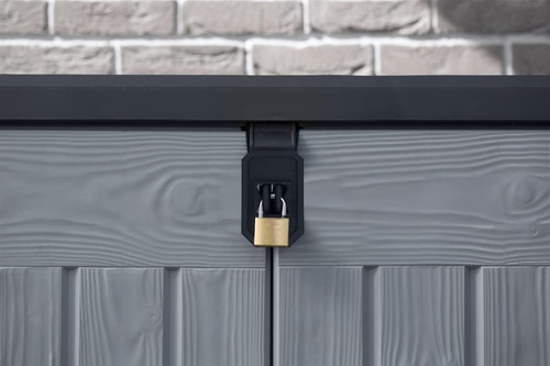 Keter Cobertizo Horizontal Grande P Almacenaje Patio Msi Em