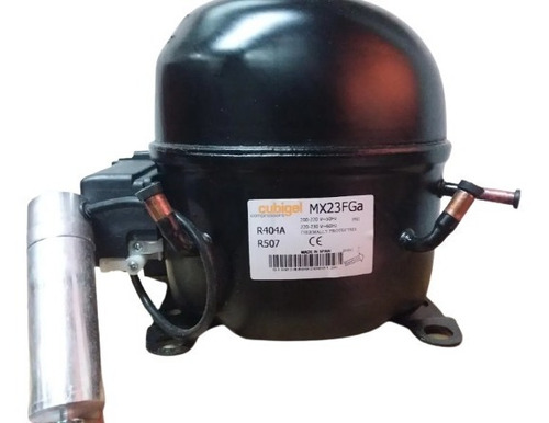 Compresor 3/4hp R-404a R-507 220v Cubigel Baja Mx23fga