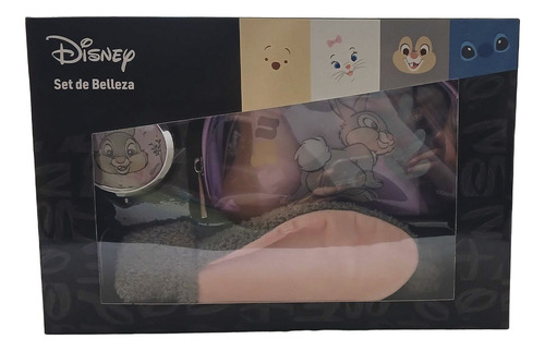 Set De Belleza Modelo Tambor Bambi Ideal Para Cuidado Facial
