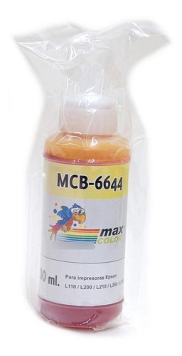 Botella Tinta Maxcolor Compatible Epson Ecotank L380 100ml
