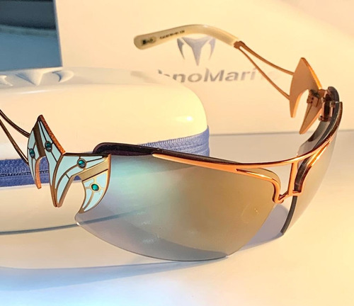 Lentes Technomarine Logos Quest Col.03 Cristal Espejo Dorado