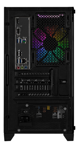 Xtreme Pc Gaming Geforce Rtx 4060 Amd Ryzen 7 8700f 32gb Ddr5 Ssd 1tb Sistema Liquido Wifi Tank Perform Black