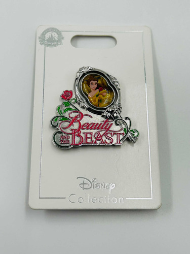 Pin La Bella Y La Bestia Princesas Disney Espejo