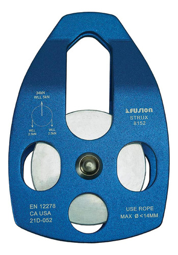 Polea Giratoria Lateral De Rescate Fusion Climb Strux De Alu