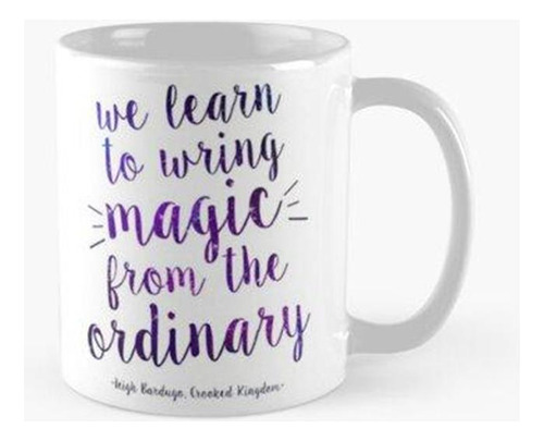 Taza Crooked Kingdom - Cita Mágica Calidad Premium