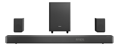 Hisense Ax5125h Barra De Sonido De 5.1.2 Ch Con Subwoofer In