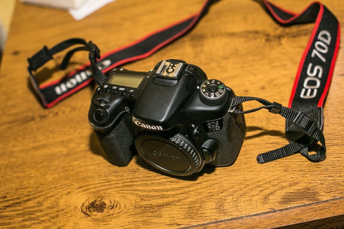Canon 70d Corpo / Com 25 Mil Cliks