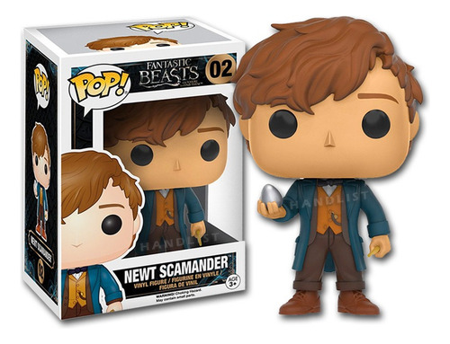 Fun.ko Po.p Fantastic Beasts - Newt Scamander 02 .