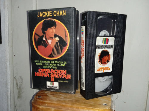 Película Vhs Jackie Chan Operación Hiena Salvaje Subtitulada (Usado)
