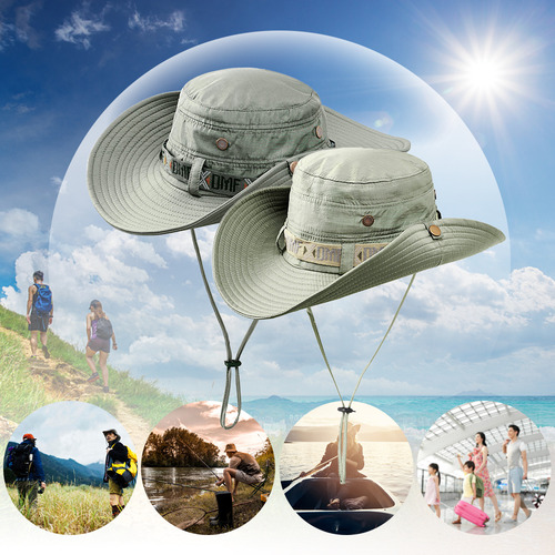 Gorro De Pesca Uv, Gorro De Caza, Pesca, Sol Y Verano