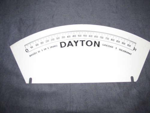 Quadrante Para Balança Dayton 5 Kg - Escala 0-1 Kg  Original