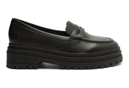 Mocassim Loafer Preto Ana Capri