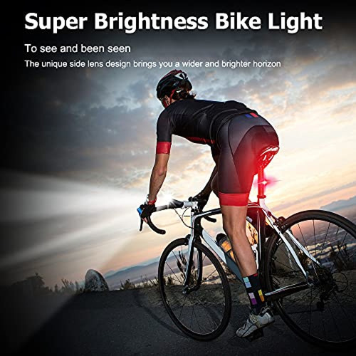 Ebuyfire Usb Luces Delanteras Y Traseras Para Bicicleta, 6 *