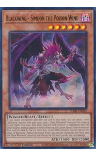 Yugioh! Blackwing - Simoon The Poison Wind